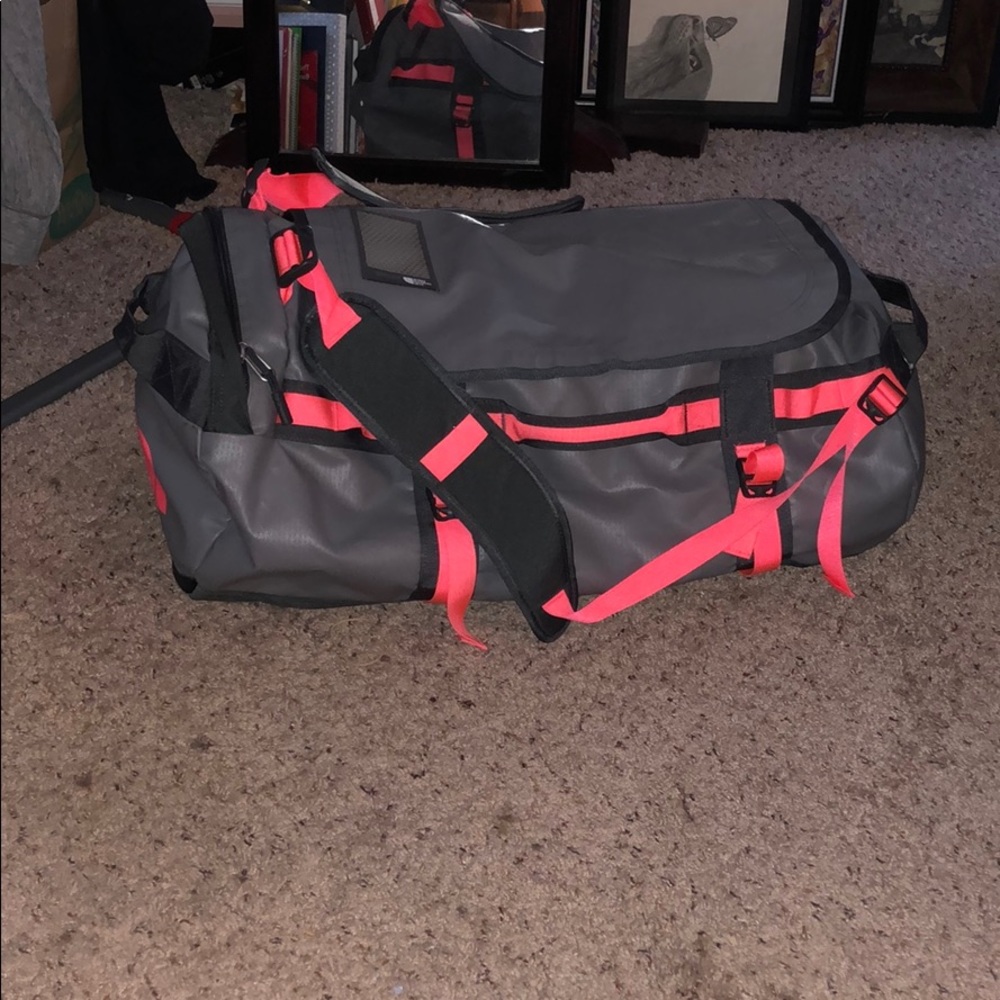 North face duffel bag